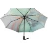 Small carbonsteel magic umbrella with marble effect pri