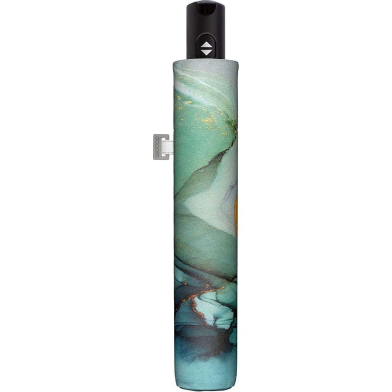 Small carbonsteel magic umbrella with marble effect pri