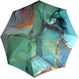 Petit parapluie carbonsteel magic  imprimé effet marbre