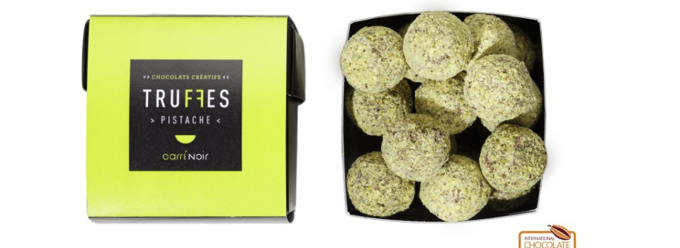 La truffe à la pistache et la praline Volga récompensées lors de l'International Chocolate Awards