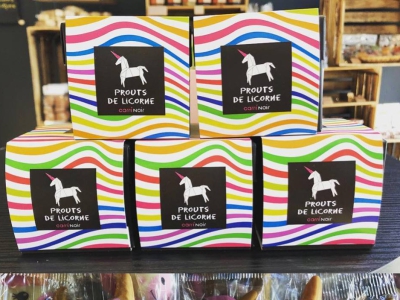 Un nouveau point de vente coloré